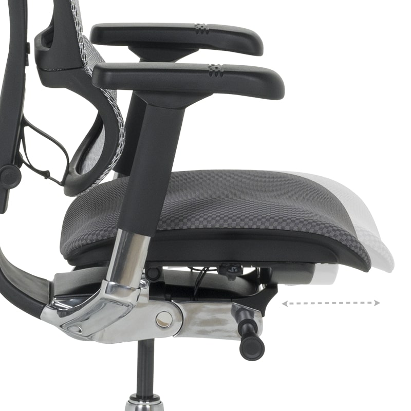 Ергономичен стол Carmen IOO Elite 2 сив